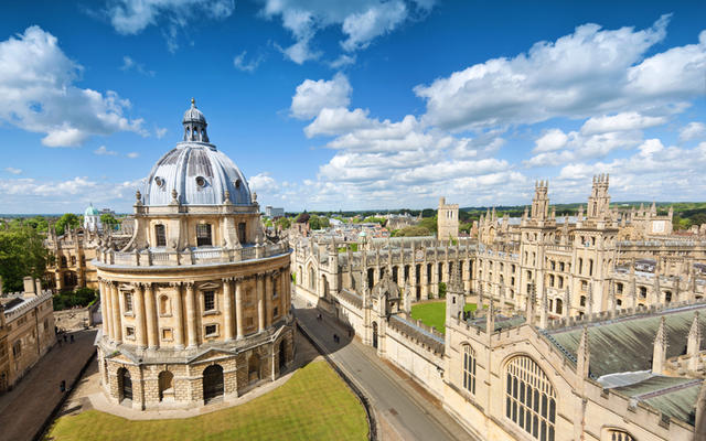 Radcliffe Square in summer