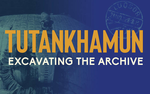 tutankhamun poster for curators