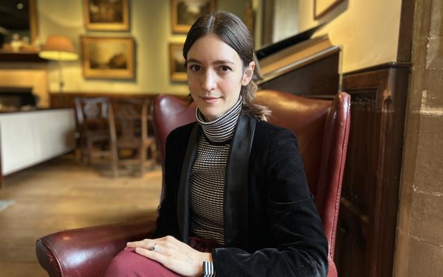 Portrait of Dr Julia Ebner in Magdalen College