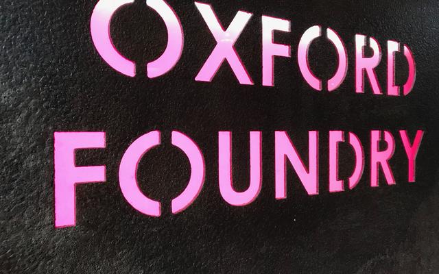 Oxford Foundry sign