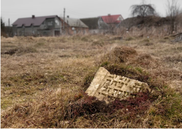 Vyshnivets Old Jewish Cemetary, Ukraine by Christian Herrmann