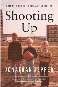 Book cover for 'Shooting Up' by Jonathan Tepper